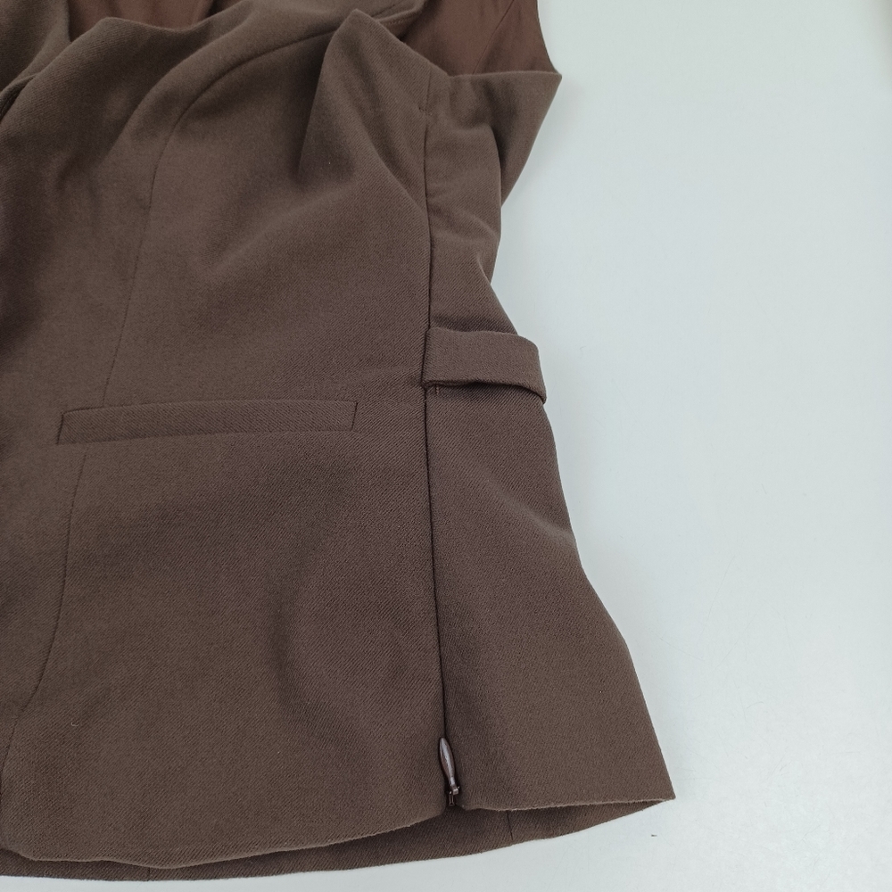 Reformation Brown Button-Down Top - image 8